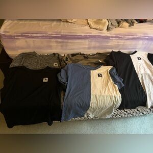 12 piece bundle Abercrombie size L 13-14 boys t-shirts; smoke free home;